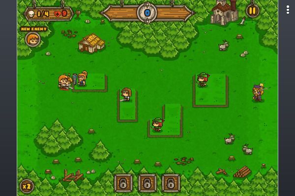 Summon the Hero 🕹️ 🏰 | Free Strategy Arcade Browser Game - Image 1