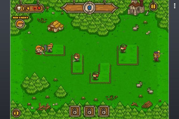 Summon the Hero 🕹️ 🏰 | Gioco per browser di strategia arcade - Immagine 1