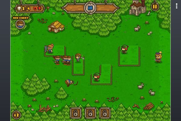 Summon the Hero 🕹️ 🏰 | Strategie Arcade Kostenloses Browserspiel - Bild 2