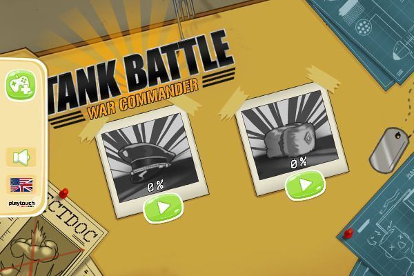 Tank Battle War Commander 🕹️ 🏰 | Jogo de navegador de lógica de estratégia - Imagem 1