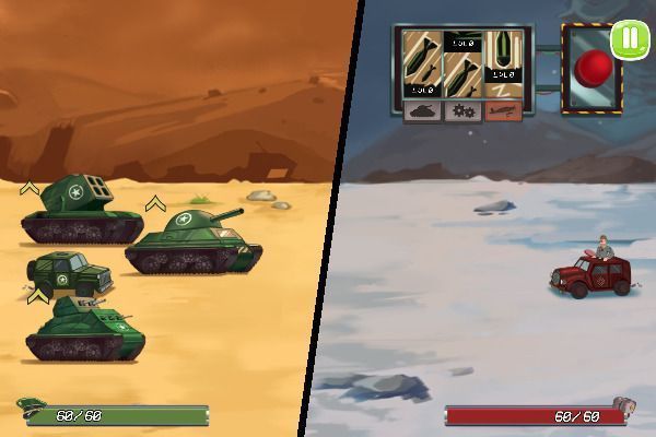 Tank Battle War Commander 🕹️ 🏰 | Juego de navegador de lógica de estrategia - Imagen 3