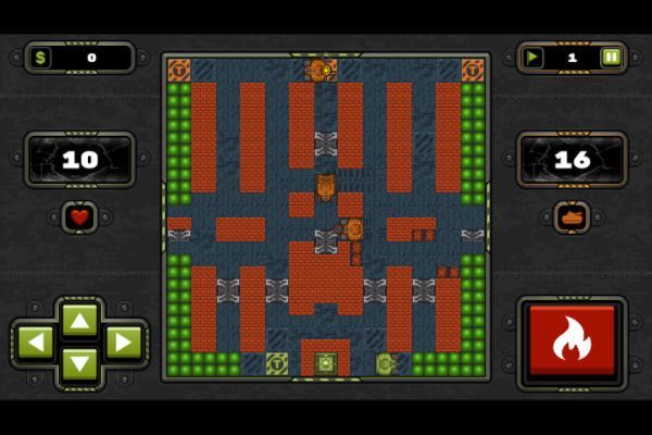 Tank Wars 🕹️ 🏰 | Free Strategy Arcade Browser Game - Image 2