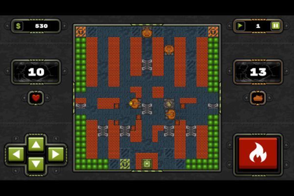 Tank Wars 🕹️ 🏰 | Strategie Arcade Kostenloses Browserspiel - Bild 3