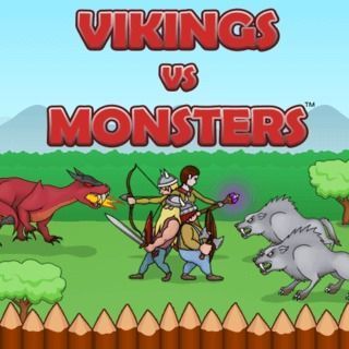 Spielen sie Vikings vs Monsters  🕹️ 🏰