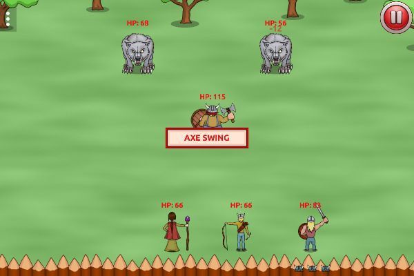 Vikings vs Monsters 🕹️ 🏰 | Gioco per browser di strategia di avventura - Immagine 3