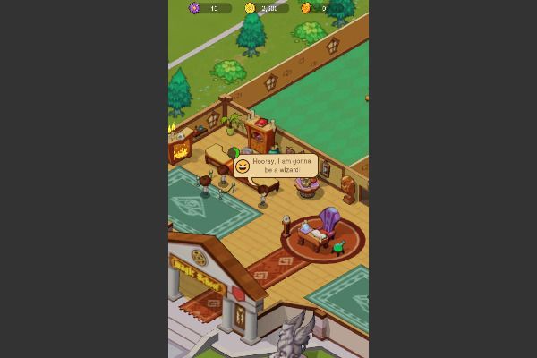 Wizard School 🕹️ 🏰 | Gioco per browser di strategia di avventura - Immagine 2