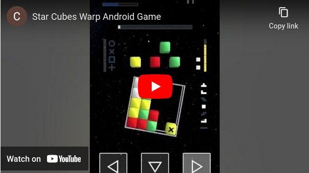 Star Cubes Warp Gioco Android